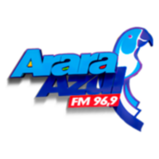 Logo da Arara Azul FM